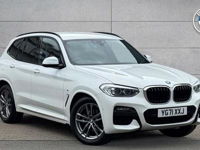 Used BMW X3 M Sport 190 HP (139 kW) 2021 White SUV