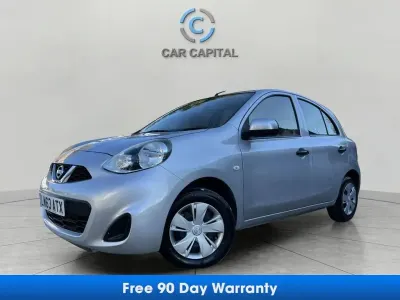 Used Nissan Micra Acenta 80 HP (58 kW) 2013 Silver Hatchback