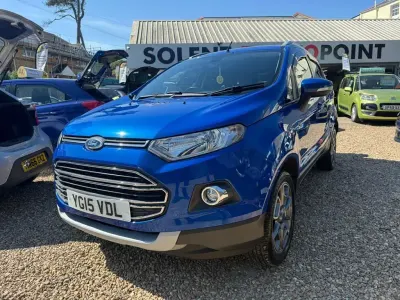 Używany Ford Ecosport Titanium 125 KM (91 kW) 2015 Niebieski SUV
