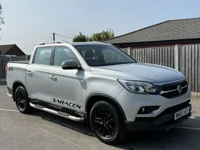 Used SsangYong Musso 181 HP (133 kW) 2019 Silver Pickup