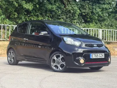 Used Kia Picanto 84 HP (61 kW) 2016 Black Hatchback