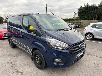 Blue Used 2018 Ford Transit Custom Trend Van | £13,499 (Fair price)