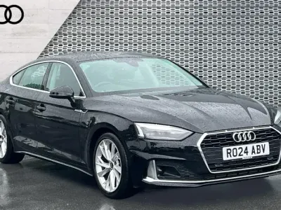 Used Audi A5 Sportback Sport 150 HP (110 kW) 2024 Black Hatchback