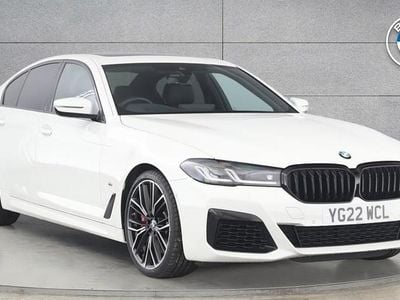 Used BMW M550 Comfort Edition 523 HP (384 kW) 2022 White Sedan