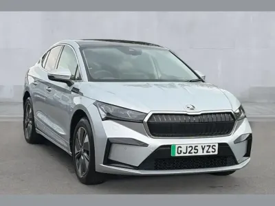 Used Skoda Enyaq iV 210 kW (286 HP) 2025 Brilliant silver metallic SUV