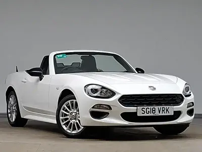 Used Fiat 124 Spider Classica 140 HP (102 kW) 2018 White Cabriolet