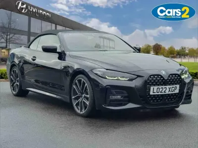 Used BMW 430 Cabriolet M Sport 241 HP (177 kW) 2022 Black Cabriolet
