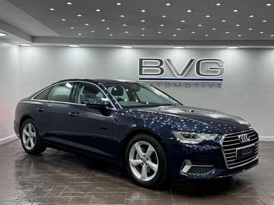 Used Audi A6 Sport 204 HP (150 kW) 2018 Blue Sedan