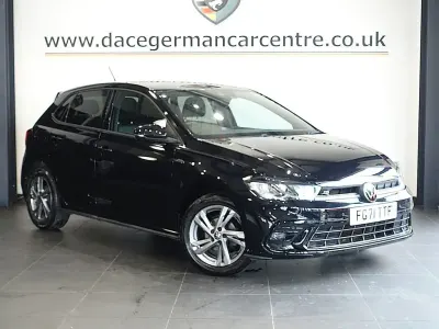 Used VW Polo R-line 95 HP (69 kW) 2021 Black Hatchback