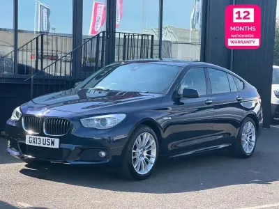 Used BMW 530 Gran Turismo M Sport 258 HP (189 kW) 2013 Blue Coupe