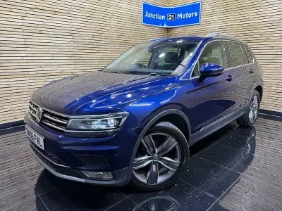 Używany VW Tiguan SEL 150 KM (110 kW) 2017 Niebieski SUV