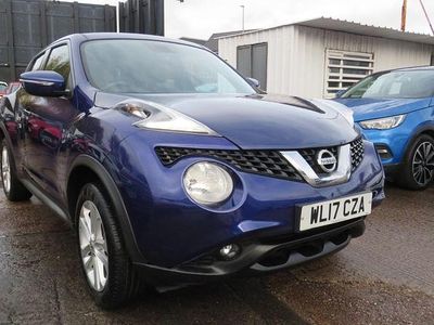 Usado Nissan Juke N-Connecta 2017 Azul SUV