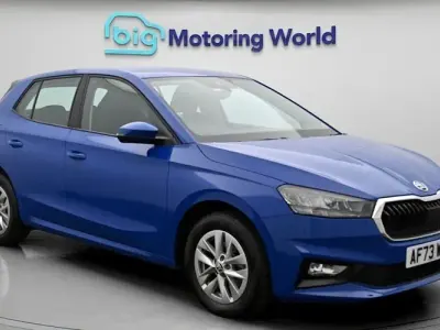 Used Skoda Fabia Comfort 110 HP (80 kW) 2023 Blue Hatchback