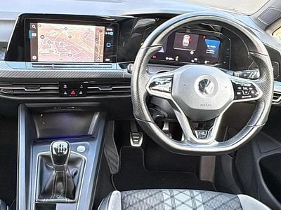 Used VW Golf VIII R-line 147 HP (108 kW) 2021 White Estate