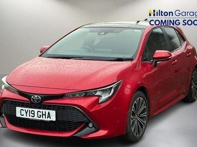 Red Used 2019 Toyota Corolla Design Hatchback | £11,350 (Fair price)