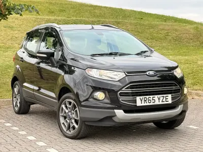 Used Ford Ecosport Titanium 125 HP (91 kW) 2015 Black SUV