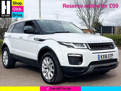 Used Land Rover Range Rover evoque SE 180 HP (132 kW) 2016 White Estate