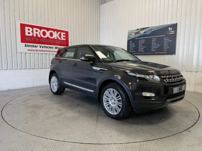 Used Land Rover Range Rover evoque Prestige 2012 Brown SUV