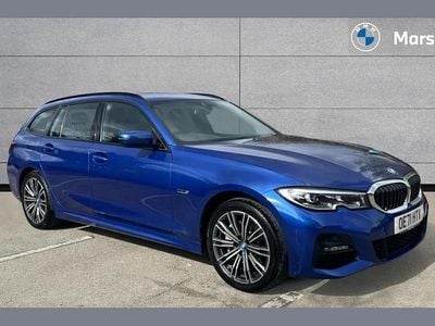 Used BMW 330e M Sport 292 HP (214 kW) 2022 Portimao blue Estate