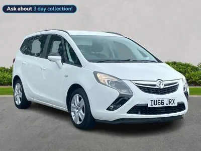 Used Vauxhall Zafira 2016 White MPV