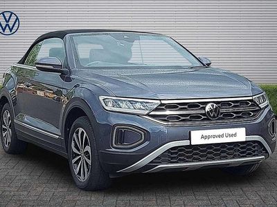 Used VW T-Roc Style 150 HP (110 kW) 2023 Smokey grey metallic black SUV