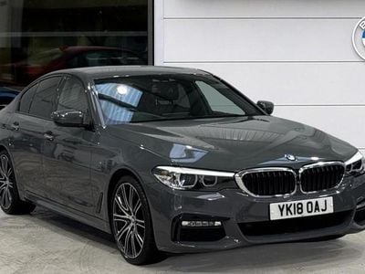 Blue Used 2018 BMW 530 M Sport | £24,400 (A bit pricey)