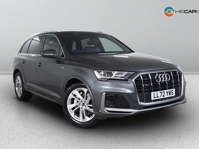 Grey Used 2022 Audi Q7 S-Line SUV | £37,475 (Good price)