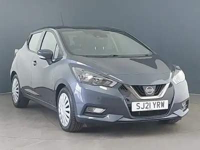 Second-hand Nissan Micra Acenta 92 CP (67 kW) 2021 Gri Hatchback