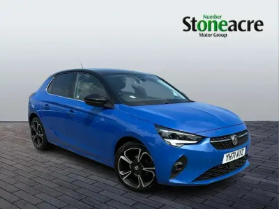 Used Vauxhall Corsa Edition 73 HP (53 kW) 2021 Blue Hatchback