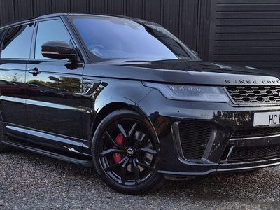 Black Used 2018 Land Rover Range Rover Sport SVR SUV | £43,990 (Expensive)