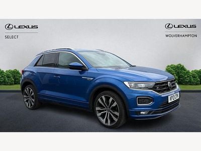 Used VW T-Roc R-line 2021 Blue SUV