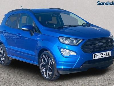 Used Ford Ecosport ST-Line 125 HP (91 kW) 2022 Blue SUV