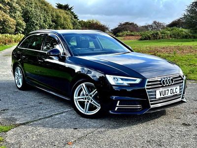Black Used 2017 Audi A4 S-Line Estate | £10,995 (Fair price)