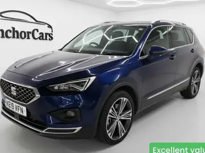 Używany Seat Tarraco 4Drive 190 KM (139 kW) 2019 Niebieski SUV