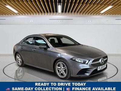 Used Mercedes A180 AMG line 116 HP (85 kW) 2019 Grey Sedan