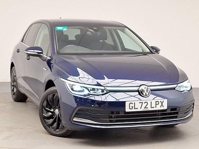 Used VW Golf VIII Edition 130 HP (95 kW) 2022 Blue Hatchback