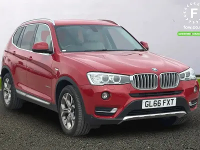 Used BMW X3 xLine 258 HP (189 kW) 2016 Red SUV