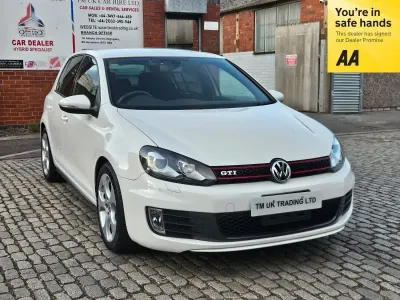 Used VW Golf VII GTI 2013 White Hatchback
