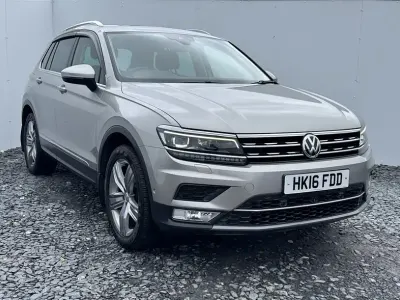 Used VW Tiguan SEL 150 HP (110 kW) 2016 Silver SUV