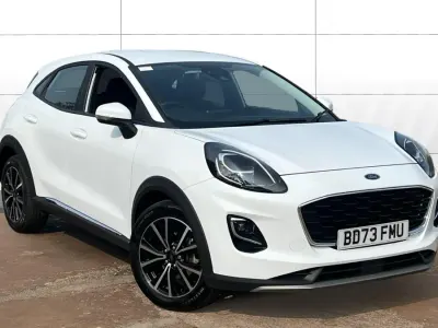 Used Ford Puma Titanium 125 HP (91 kW) 2023 White SUV