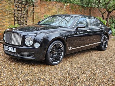 Used Bentley Mulsanne 505 HP (371 kW) 2012 Black Sedan