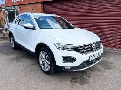 Used VW T-Roc SEL 150 HP (110 kW) 2018 White SUV