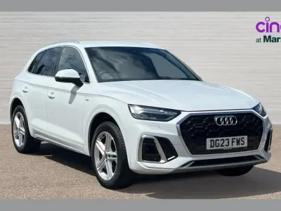 Used Audi Q5 S-Line 265 HP (194 kW) 2023 White SUV
