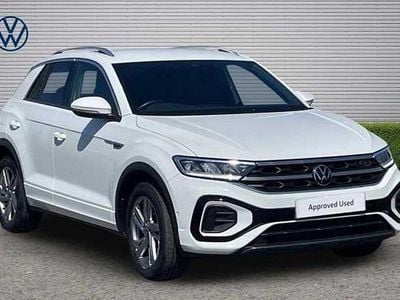 Used VW T-Roc R-line 150 HP (110 kW) 2022 White SUV