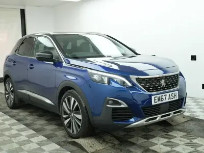 Używany Peugeot 3008 GT-line 120 KM (88 kW) 2017 Niebieski SUV