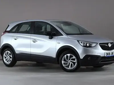 Used Vauxhall Crossland X S 110 HP (80 kW) 2018 Silver SUV