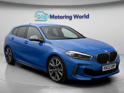 Used BMW M135 302 HP (222 kW) 2022 Blue Hatchback