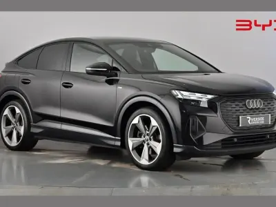 Used Audi Q4 e-tron Black Edition 219 kW (299 HP) 2023 Black SUV