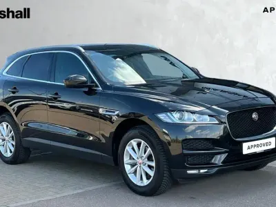 Begagnad Jaguar F-Pace Prestige 180 HK (132 kW) 2019 Svart SUV