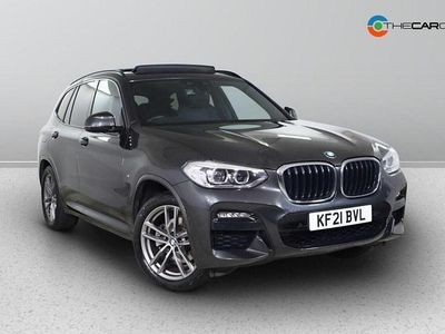 Grey Used 2021 BMW X3 M Sport SUV | £28,475 (Good price)